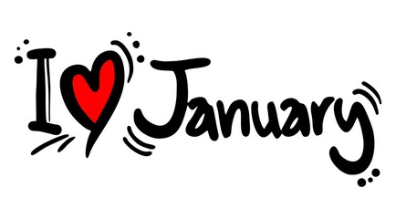 I love January