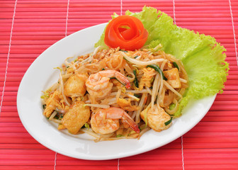 Shrimps Pad Thai, Thai Food