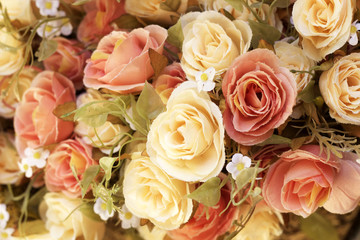 beautiful of rose artificial flowers