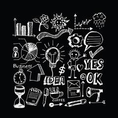 Hand doodle Business doodles