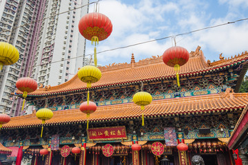 Sik Sik Yuen Wong Tai Sin Temple in Hong Kong, China
