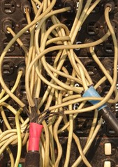 Tangled Cables at Lighting Setup