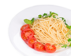 Tasty italian pasta.