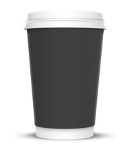 Coffee Cup with Black Label