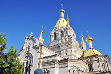 Fototapeta na wymiar Pokrov church in Sevastopol