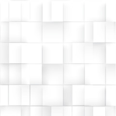 Vector Abstract geometric shape from gray cubes.