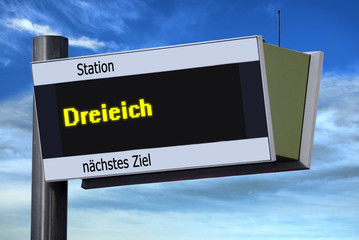 Anzeigetafel 6 - Dreieich