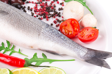 Fresh seabass