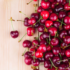 fresh cherries