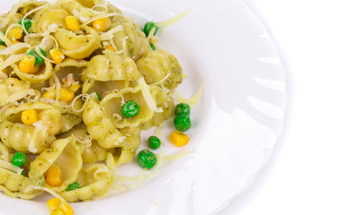 Tasty italian pasta.