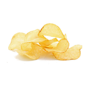 Un Plat Avec Des Pommes Chips En Gros Plan Les Mains Du ` S De Bébé  Prennent Des Pommes Chips Photo stock - Image du nutrition, caucasien:  132608832
