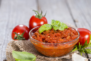 Portion of Tomato Sauce