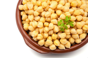 cazuela con garbanzos