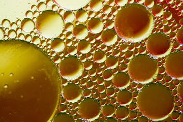 Oil Bubble Background