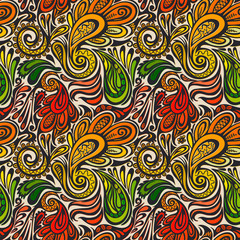 Paisley seamless pattern