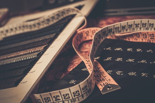 Cloth samples for custom made suits and jackets