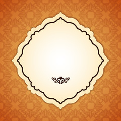 Invitation. Abstract background.