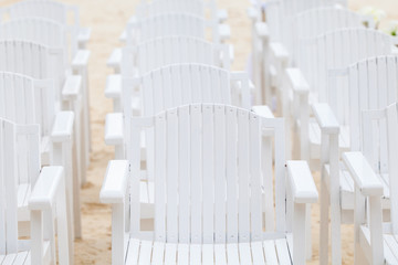 Chair setting for Wedding