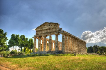 Fototapeta premium Temple of Athena in Paestum