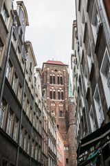 Obraz premium Basilica of the Assumption of the Blessed Virgin Mary in Gdansk