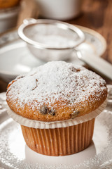 Muffins and coffee