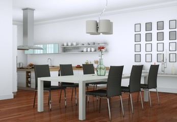 moderne Wohnung Interieur Design