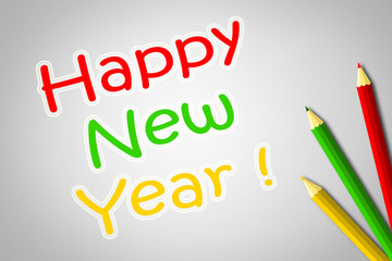 Happy New Year Concept