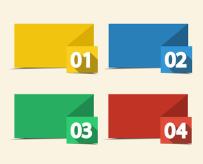 Numbered Banners
