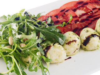 tomato and mozzarella salad