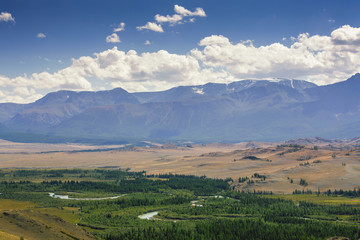 River Valley Chuia, Altai Mountains