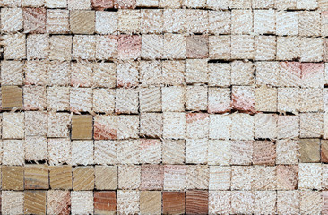 Wood pattern cross cut section