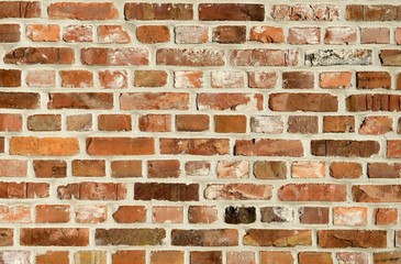 Fototapeta premium Klinkersteine als Hintergrund