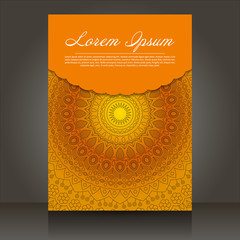 vector flyer for presentation