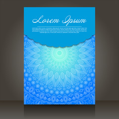 vector flyer for presentation