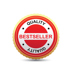 Obraz premium Bestseller label.