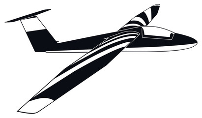 Pilatus B4 Airplane Segelflugzeug
