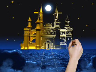 the castle above the clouds © crescendo