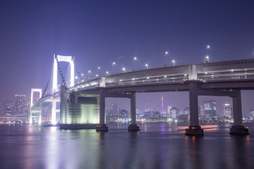 Tokyo Bay at Rainbow Bridge