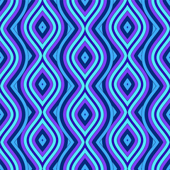 Obraz premium abstract wave seamless background