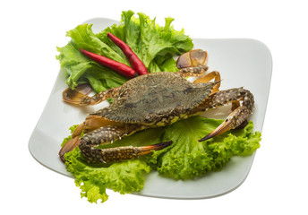 Raw crab