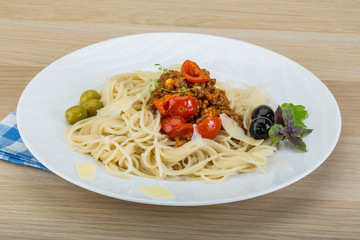 Pasta bolognese