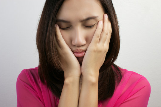 Woman who gets tired