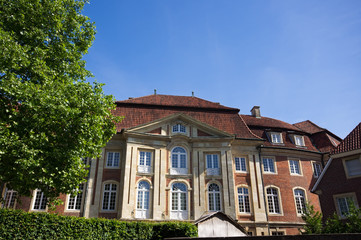 Fototapeta na wymiar Erbdrostenhof in Münster, Westfalen, Deutschland