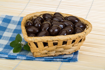 Almond in chocolate