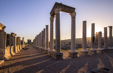 Ancient city Perge, Turkey