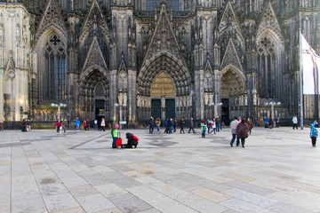 Kölner Dom - Eingangsportal