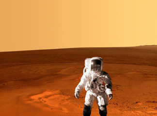 Astronaut Spaceman Mars Planet