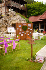 Wedding decoration rustic marriage ceremony decor wedding day
