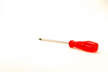 Screwdriver isolated on white background.