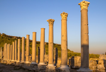 Fototapeta premium Ancient city Perge, Turkey